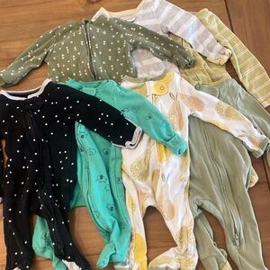 Newborn Zipper Pajama Bundle